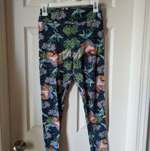 LuLaRoe OS Birds of Paradise Leggings
